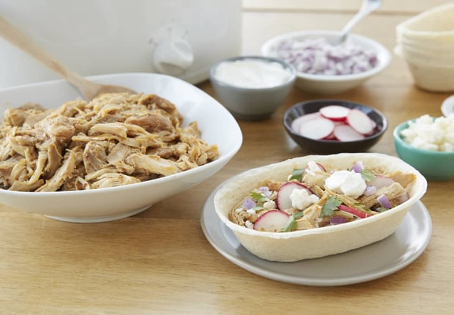 Slow-Cooker Chicken Carnitas